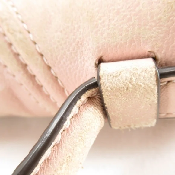 Authentic Tory Burch 2way Shoulder Bag Fleming Pink Handbag - Picture 6 of 8